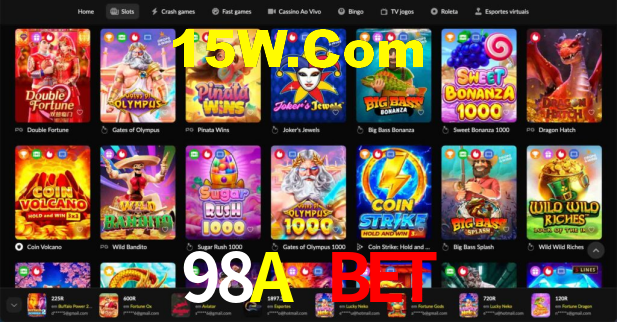 Descubra a Magia dos Jogos de Arcade no 98A Bet